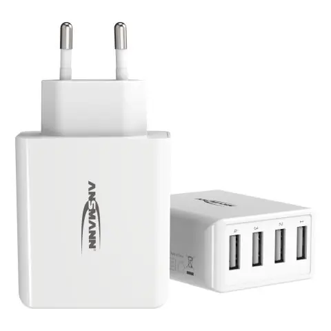Ansmann HC430 vit USB-laddare Beställ idag